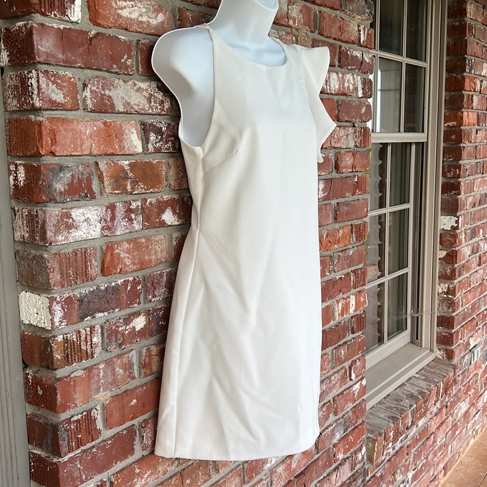 Lulus off white midi dress Size Medium - Picture 3 of 7